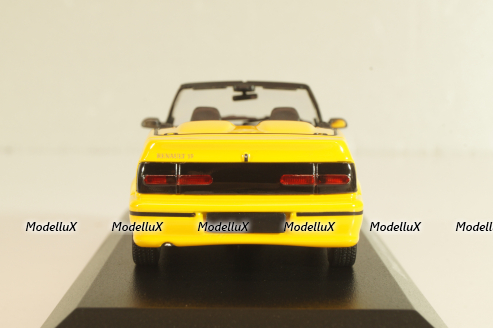 Renault 19 Cabriolet 1992, yellow, 940113730, Maxichamps 1:43