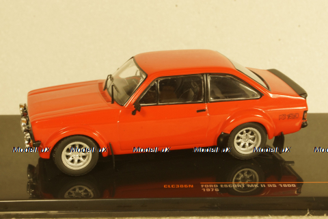 Ford Escort MK II RS 1800 1976  red, CLC386N, IXO 1:43