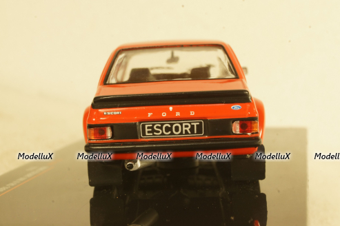 Ford Escort MK II RS 1800 1976  red, CLC386N, IXO 1:43