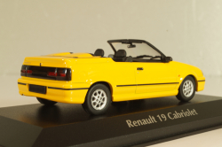 Renault 19 Cabriolet 1992, yellow, 940113730, Maxichamps 1:43
