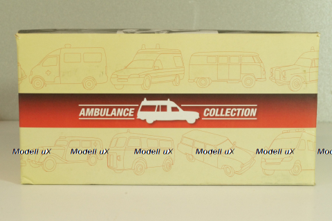 Mercedes-Benz 230 (W110) Binz, Ambulance 1967, Atlas Ambulance Cars Collection 1:43