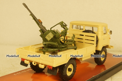 Газ-66 с зениткой ЗУ-23-2 Армия Ирака, TruckTyr 1:43