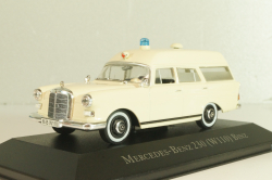 Mercedes-Benz 230 (W110) Binz, Ambulance 1967, Atlas Ambulance Cars Collection 1:43