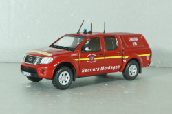 Nissan Navara (D40) GMSP Technamm, groupe de montagne des sapeurs-pompiers (Haute-Corse), Sapeurs-Pompiers №50, Altaya 1:43 С журналом!