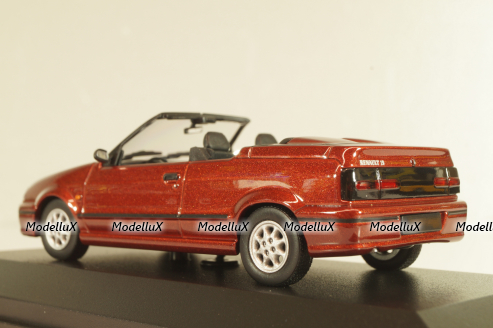 Renault 19 Cabriolet 1992, red, 940113731, Maxichamps 1:43