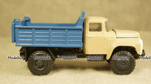 Chevrolet 9100 LCF Aero Mayflower Transit Company Moving Pup Trailer 1956  Golden Yellow Forest Green Semi-Remorque Americans #28 Altaya 1:43