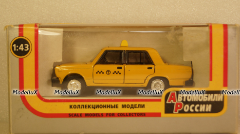 Ваз-2107 Такси, Агат 1:43