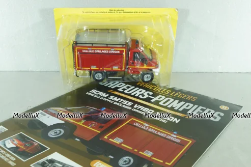 SCAM SMT55 VABD VIDON 4x4 2005, Véhicule d'appui brûlages dirigés (Ardèche), Sapeurs-Pompiers №51, Altaya 1:43 С журналом!