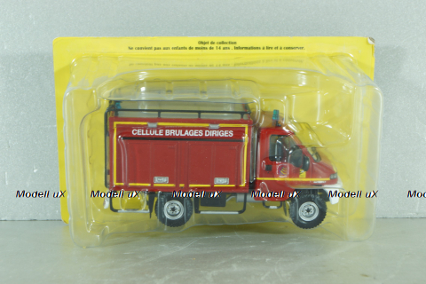 SCAM SMT55 VABD VIDON 4x4 2005, Véhicule d'appui brûlages dirigés (Ardèche), Sapeurs-Pompiers №51, Altaya 1:43 С журналом!