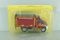 SCAM SMT55 VABD VIDON 4x4 2005, Véhicule d'appui brûlages dirigés (Ardèche), Sapeurs-Pompiers №51, Altaya 1:43 С журналом!