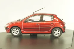 Peugeot 206 XT Berline 1998, red metallic, 472601, Norev 1:43