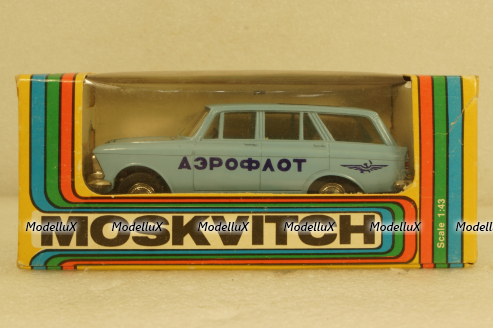Москвич-427, Аэрофлот, январь 87г., Тантал/Радон 1:43