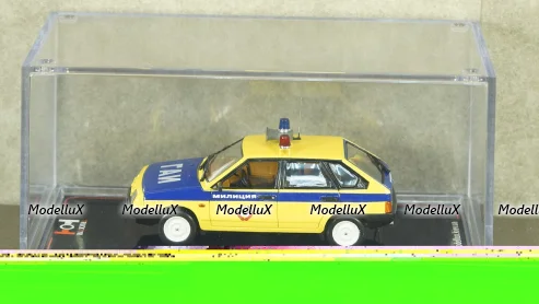 Москвич-427, Аэрофлот, январь 87г., Тантал/Радон 1:43