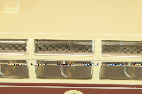 Mercedes-Benz O 6600 bus with trailer "Stuttgarter Sehloss Kurier" 1951 , red/cream, B66042533, Schuco 1:43