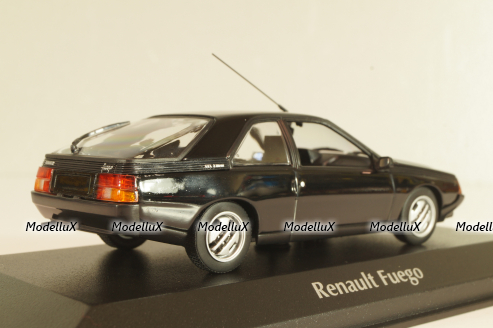 Renault Fuego 1984, black, 940113521, Maxichamps 1:43