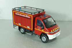 SCAM SMT55 VABD VIDON 4x4 2005, Véhicule d'appui brûlages dirigés (Ardèche), Sapeurs-Pompiers №51, Altaya 1:43 С журналом!