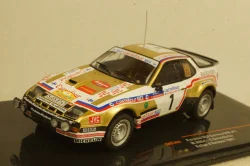 Porsche 924 Carrera GTS, No.1, Carrefour, Rallye Antibes, W.Rohrl/C.Geistdorfer, 1981, RAC366LQ, IXO 1:43