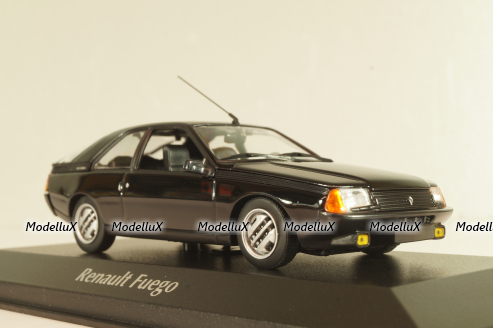 Renault Fuego 1984, black, 940113521, Maxichamps 1:43