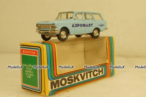 Москвич-427, Аэрофлот, январь 87г., Тантал/Радон 1:43