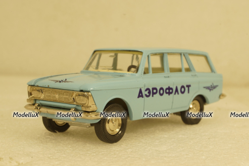 Москвич-427, Аэрофлот, январь 87г., Тантал/Радон 1:43