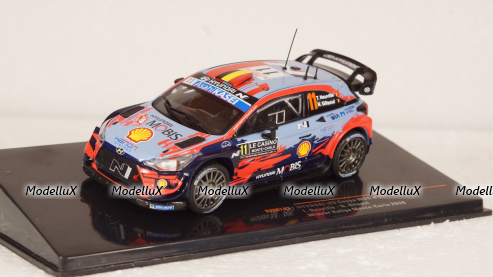 Hyundai i20 WRC 1st Monte Carlo 2020 #11Neuville/Gilsoul, IXO RAM743 1:43