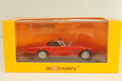 Maserati Ghibli Spyder 1969, red, 940123330, Maxichamps 1:43