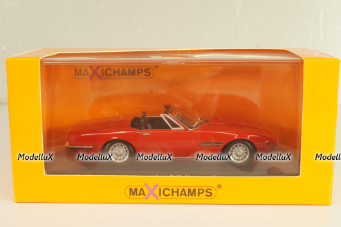 Maserati Ghibli Spyder 1969, red, 940123330, Maxichamps 1:43