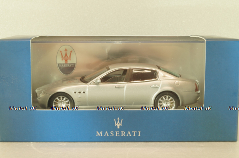 Maserati Quattroporte V 2003, silver, MOC037, IXO 1:43