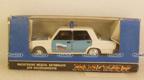 Ваз-2107 ГАИ с МИ Май 1996, Тантал/Радон 1:43