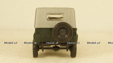 Уаз-469М, зелёный/серый, 1:43