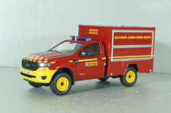 Ford Ranger VDLHR SPAC,véhicule dévidoir léger hors route ( Bouches-du-rhône), Sapeurs-Pompiers №58, Altaya 1:43 С журналом!
