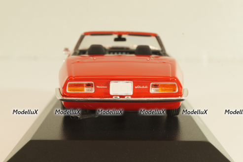 Maserati Ghibli Spyder 1969, red, 940123330, Maxichamps 1:43