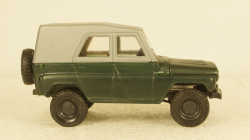 Уаз-469М, зелёный/серый, 1:43