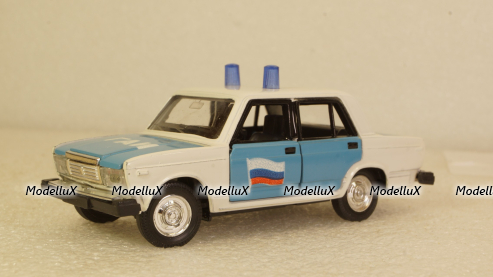 Ваз-2107 ГАИ с МИ Май 1996, Тантал/Радон 1:43