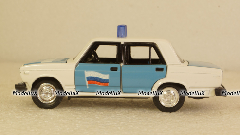 Ваз-2107 ГАИ с МИ Май 1996, Тантал/Радон 1:43