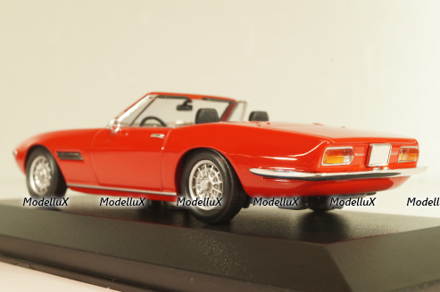 Maserati Ghibli Spyder 1969, red, 940123330, Maxichamps 1:43