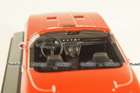 Maserati Ghibli Spyder 1969, red, 940123330, Maxichamps 1:43