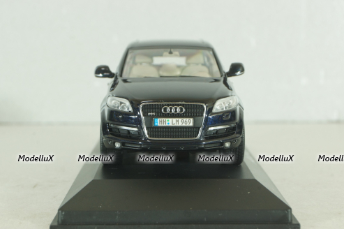 Audi Q7 4.2 V8 FSI 2007, dark blue, 5010507633, Schuco 1:43