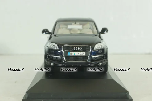 Audi Q7 4.2 V8 FSI 2007, dark blue, 5010507633, Schuco 1:43