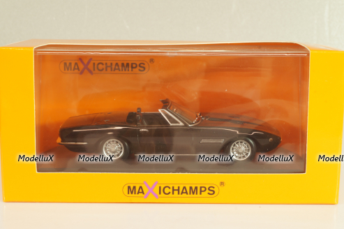 Maserati Ghibli Spyder 1969, black, 940123331, Maxichamps 1:43