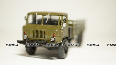 Газ 66 бортовой , Русская миниатюра 1:43