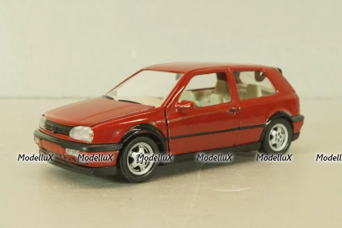 Volkswagen Golf VR6 3-doors (Golf III) 1991, red, 1005R, Schabak 1:43