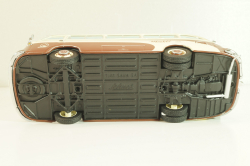 Setra S6 bus Marti 1955, with 4 figuren, brown/cream, 02824, Schuco 1:43