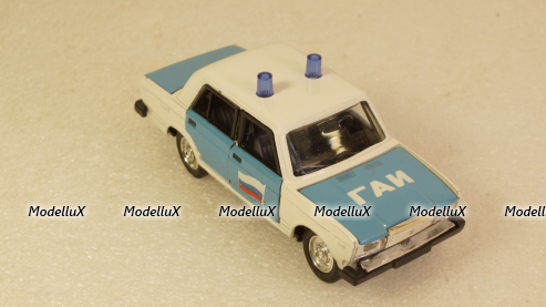 Ваз-2107 ГАИ с МИ Май 1996, Тантал/Радон 1:43