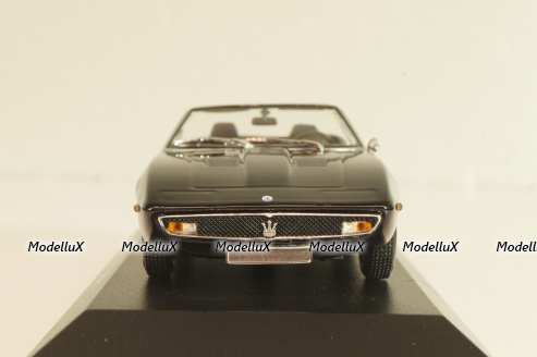 Maserati Ghibli Spyder 1969, black, 940123331, Maxichamps 1:43