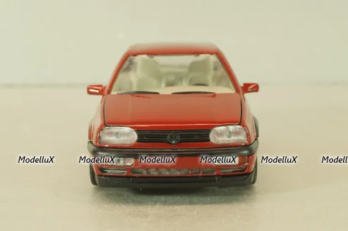 Volkswagen Golf VR6 3-doors (Golf III) 1991, red, 1005R, Schabak 1:43