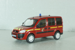 Fiat Doblò VLCDG - véhicule léger chef de groupe (Bas-Rhin), Sapeurs-Pompiers №62, Altaya 1:43 С журналом!