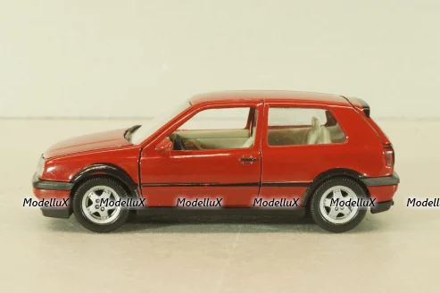 Volkswagen Golf VR6 3-doors (Golf III) 1991, red, 1005R, Schabak 1:43