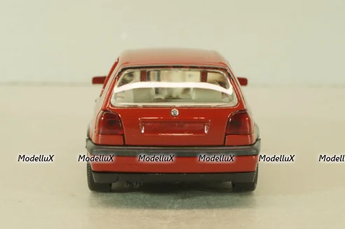 Volkswagen Golf VR6 3-doors (Golf III) 1991, red, 1005R, Schabak 1:43