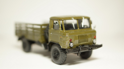 Газ 66 бортовой , Русская миниатюра 1:43